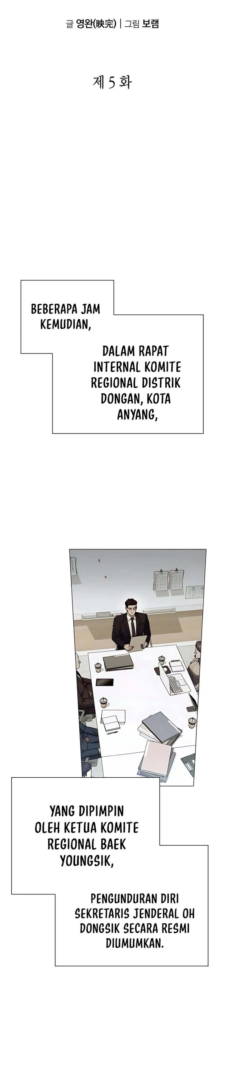 The Politician Who Sees the Future Chapter 05 Bahasa Indonesia