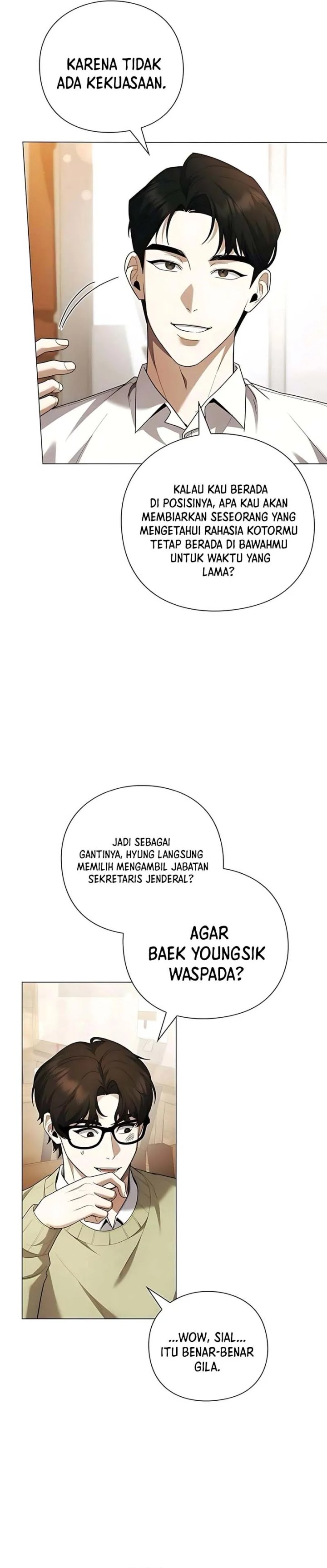 The Politician Who Sees the Future Chapter 05 Bahasa Indonesia