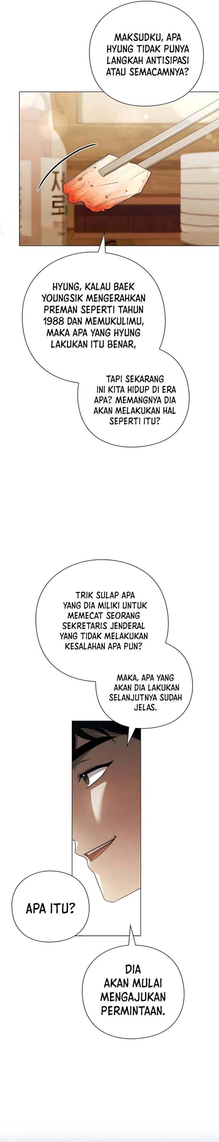 The Politician Who Sees the Future Chapter 05 Bahasa Indonesia