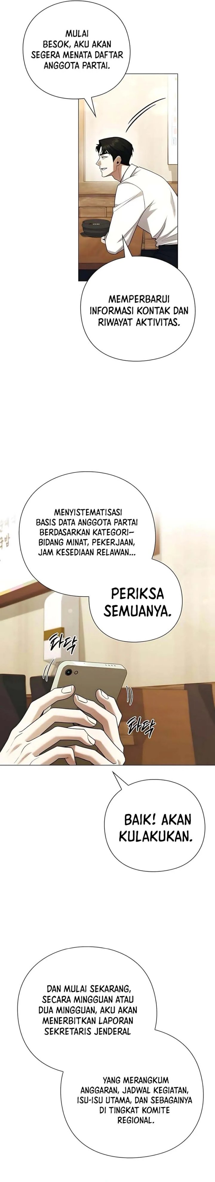 The Politician Who Sees the Future Chapter 05 Bahasa Indonesia