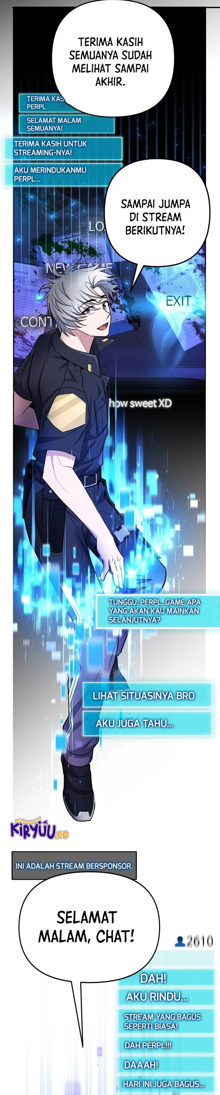 The Possessed Genius Gaming Stream Chapter 16 Bahasa Indonesia