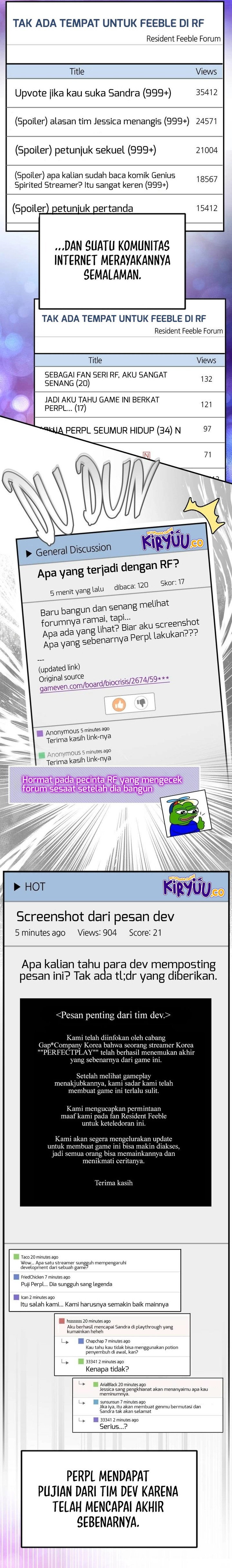 The Possessed Genius Gaming Stream Chapter 16 Bahasa Indonesia