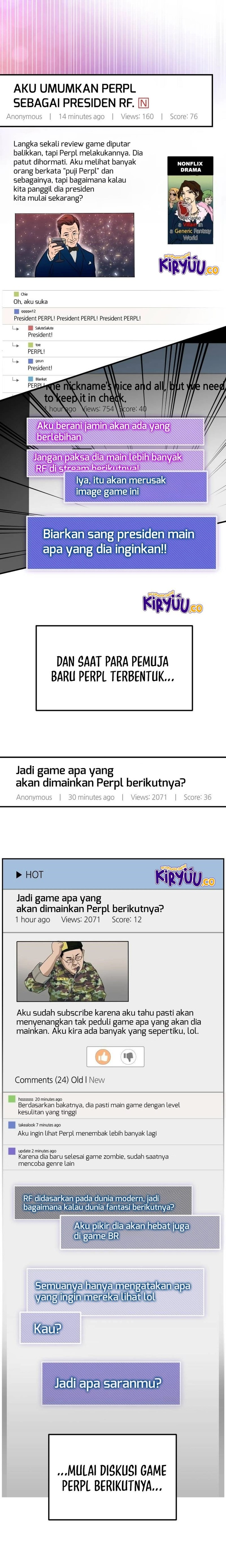 The Possessed Genius Gaming Stream Chapter 16 Bahasa Indonesia