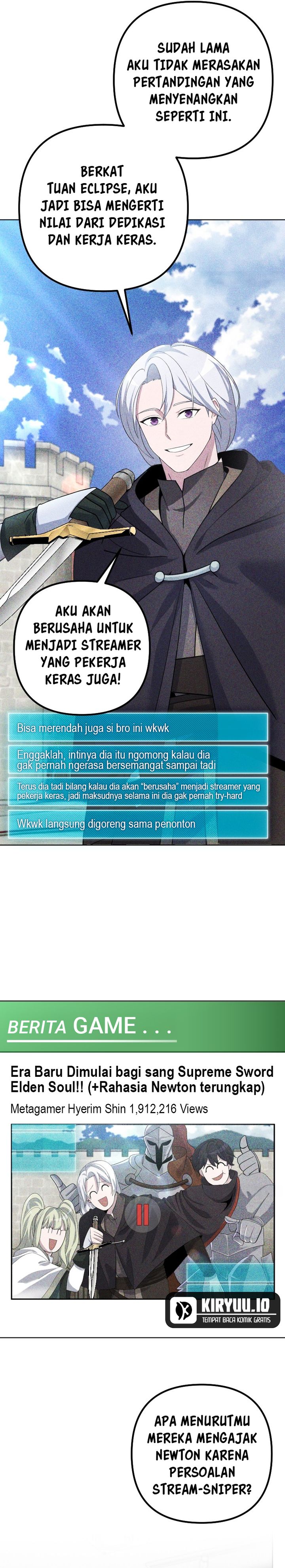 The Possessed Genius Gaming Stream Chapter 43 Bahasa Indonesia