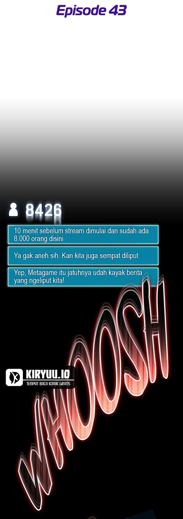 The Possessed Genius Gaming Stream Chapter 43 Bahasa Indonesia