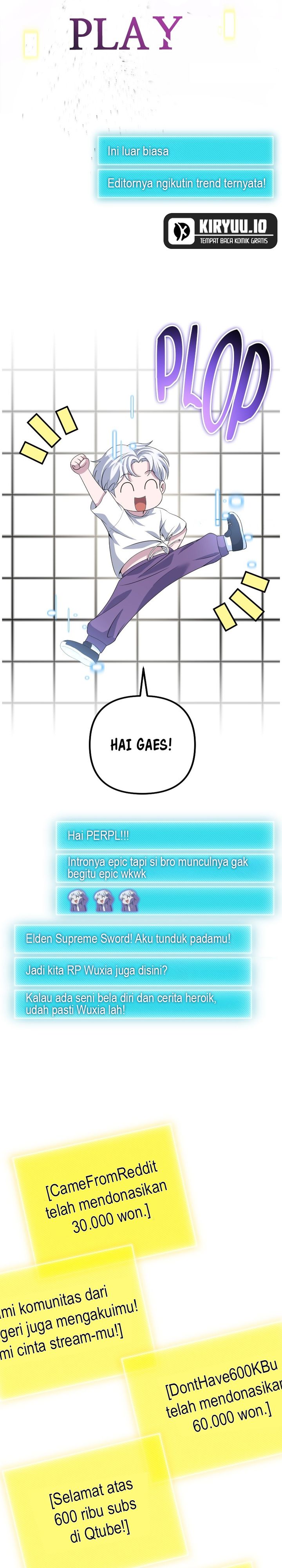 The Possessed Genius Gaming Stream Chapter 43 Bahasa Indonesia