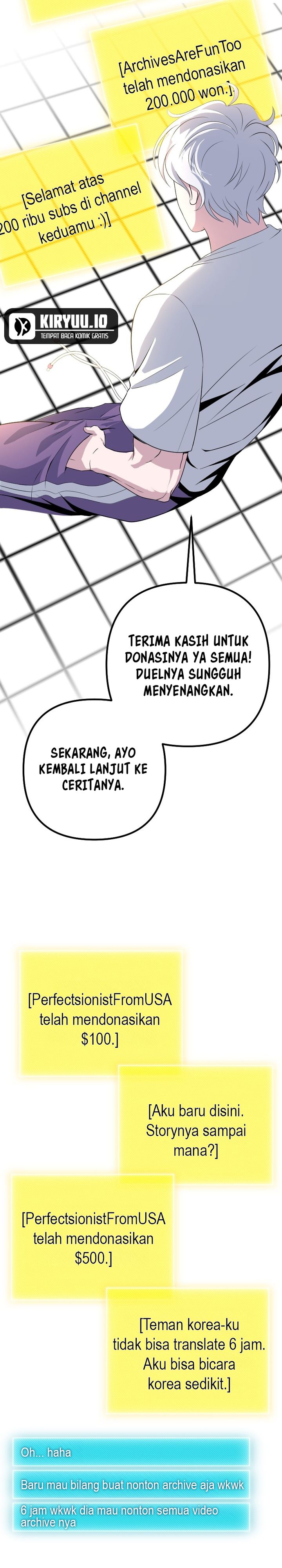 The Possessed Genius Gaming Stream Chapter 43 Bahasa Indonesia
