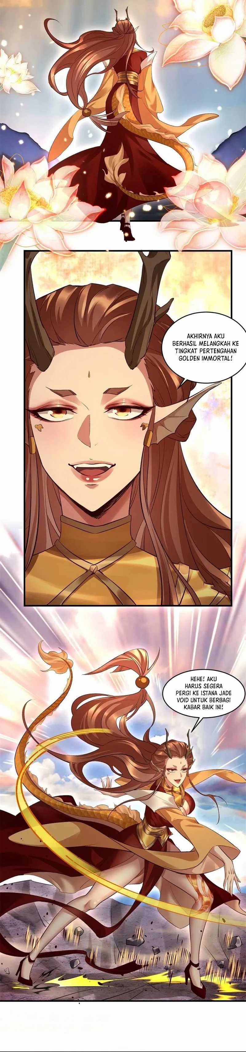 The Primordial World: Starting by Taking the Minghe as My Adopted Stepdaughter Chapter 38 Bahasa Indonesia