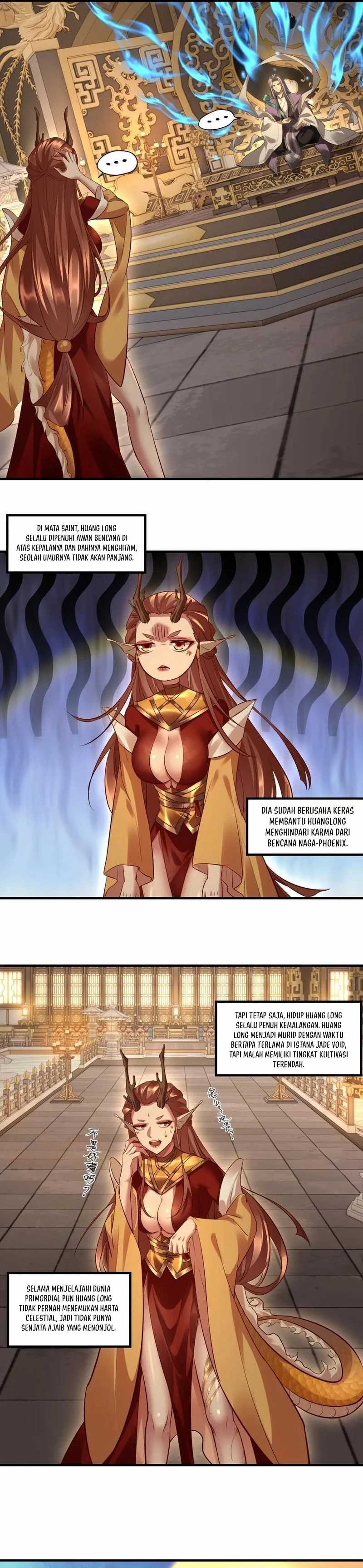 The Primordial World: Starting by Taking the Minghe as My Adopted Stepdaughter Chapter 38 Bahasa Indonesia