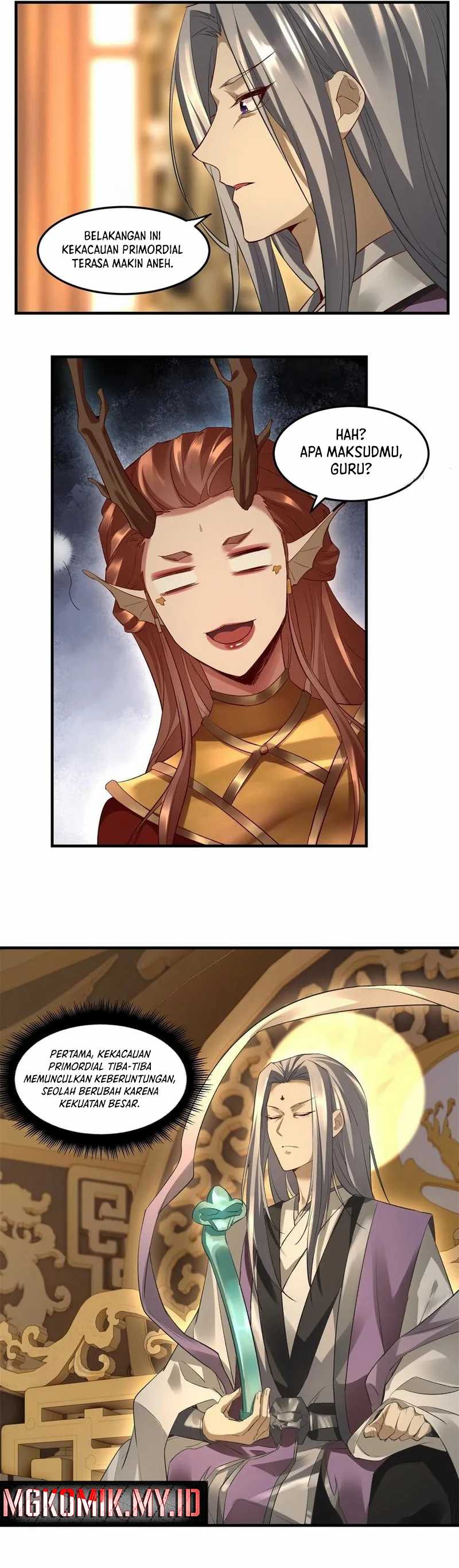 The Primordial World: Starting by Taking the Minghe as My Adopted Stepdaughter Chapter 38 Bahasa Indonesia