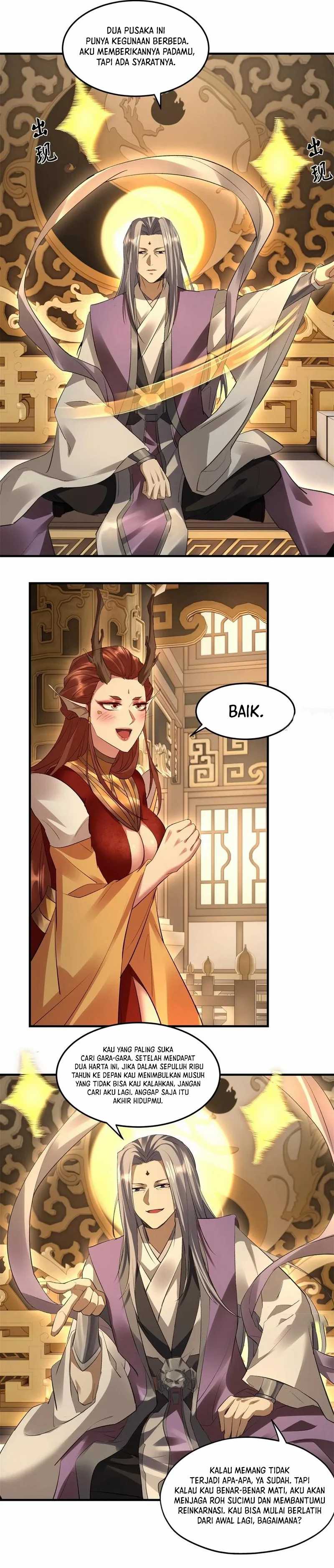 The Primordial World: Starting by Taking the Minghe as My Adopted Stepdaughter Chapter 38 Bahasa Indonesia