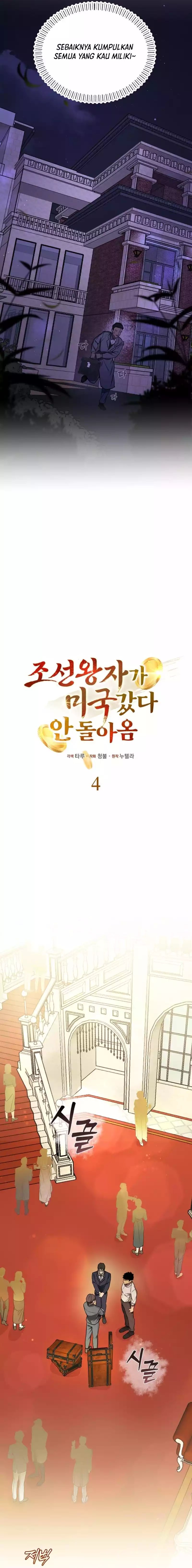 The Prince of Joseon: A One-Way Journey to America Chapter 04 Bahasa Indonesia