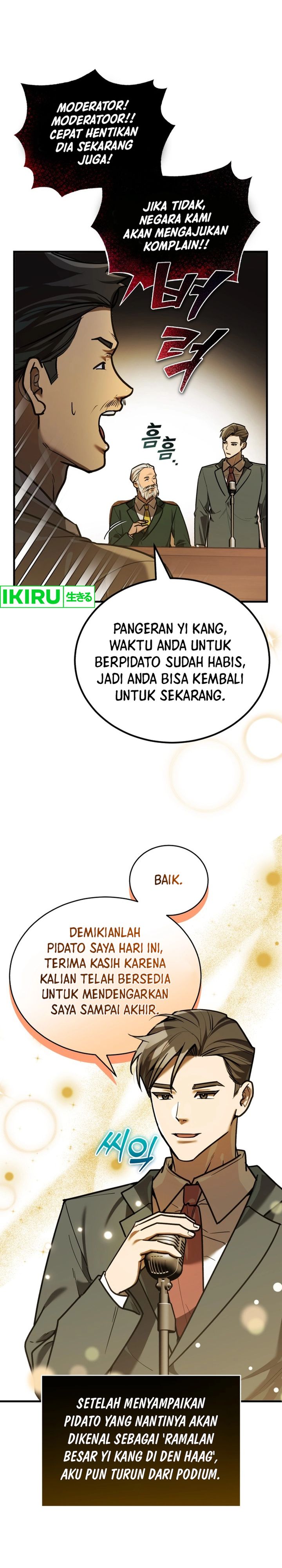 The Prince of Joseon: A One-Way Journey to America Chapter 29 Bahasa Indonesia