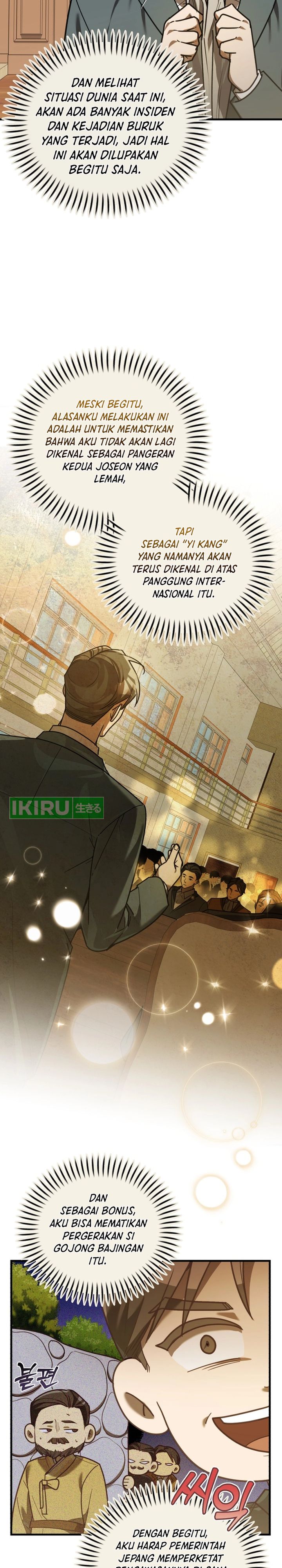 The Prince of Joseon: A One-Way Journey to America Chapter 29 Bahasa Indonesia