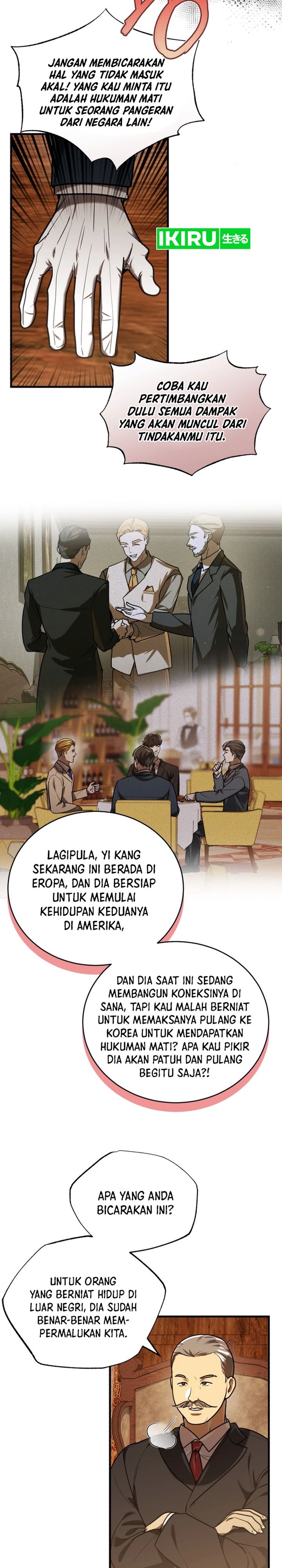 The Prince of Joseon: A One-Way Journey to America Chapter 29 Bahasa Indonesia