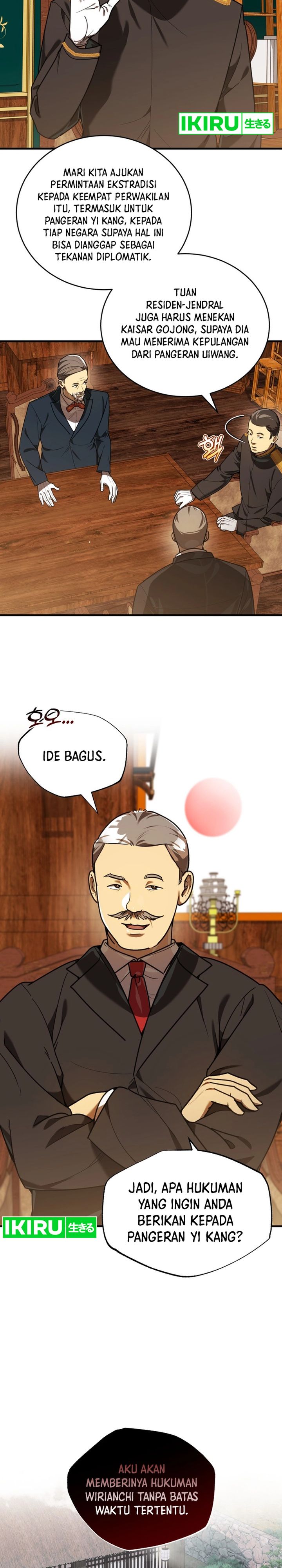 The Prince of Joseon: A One-Way Journey to America Chapter 29 Bahasa Indonesia