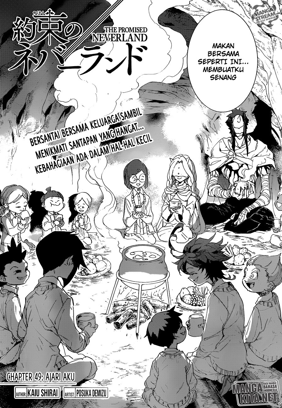 The Promised Neverland Chapter 49 Bahasa Indonesia