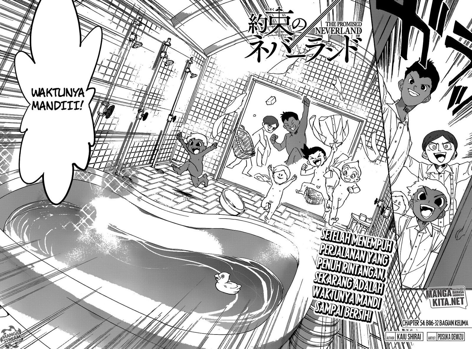 The Promised Neverland Chapter 55 Bahasa Indonesia