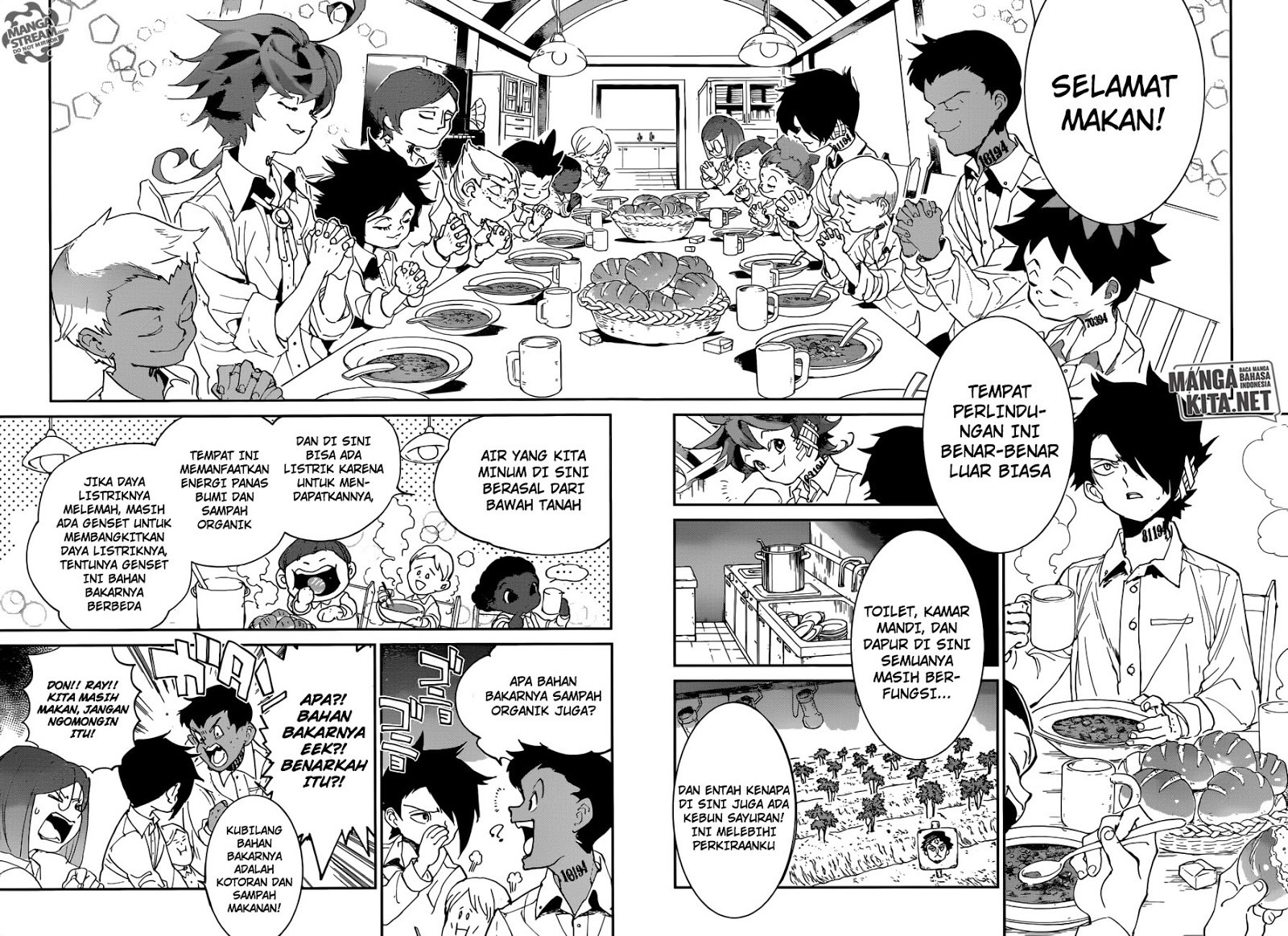 The Promised Neverland Chapter 55 Bahasa Indonesia