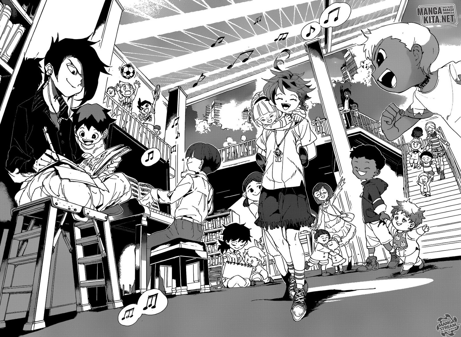 The Promised Neverland Chapter 55 Bahasa Indonesia