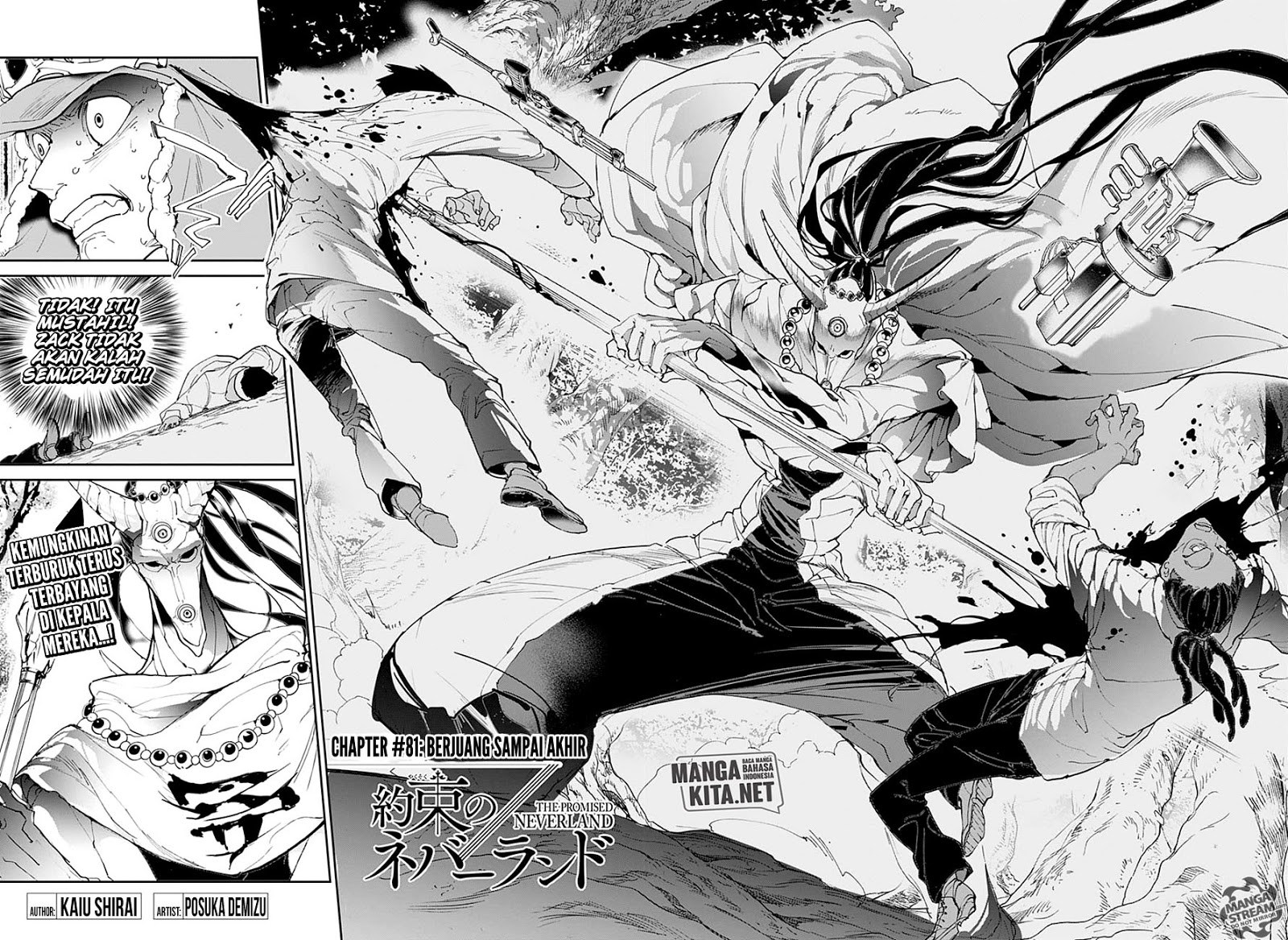 The Promised Neverland Chapter 81 Bahasa Indonesia