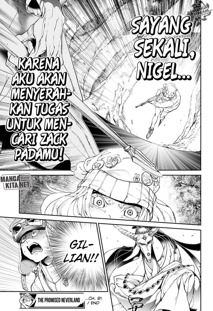 The Promised Neverland Chapter 81 Bahasa Indonesia