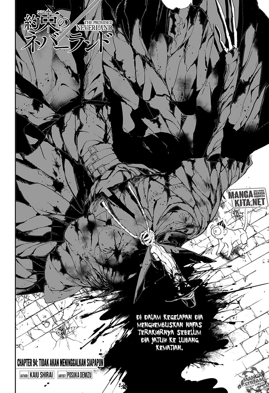 The Promised Neverland Chapter 94 Bahasa Indonesia