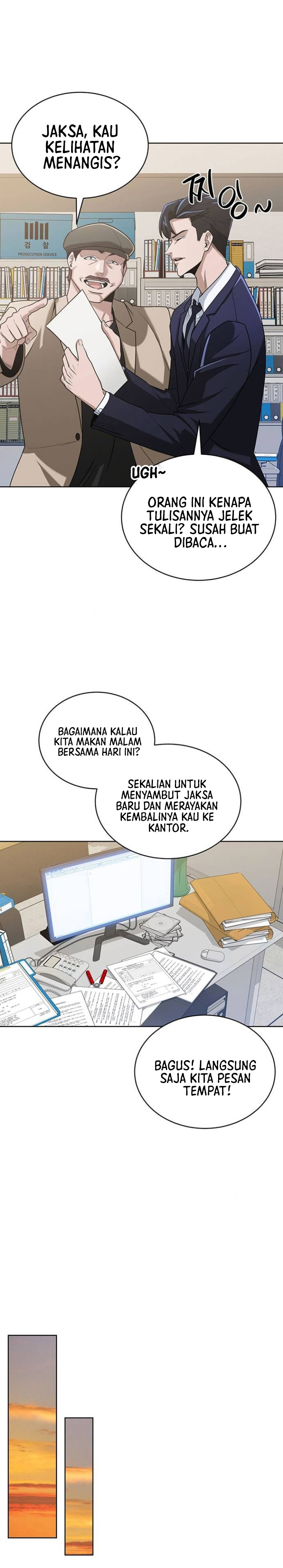 The Prosecutor Doesn’t Know The Law Chapter 09 Bahasa Indonesia