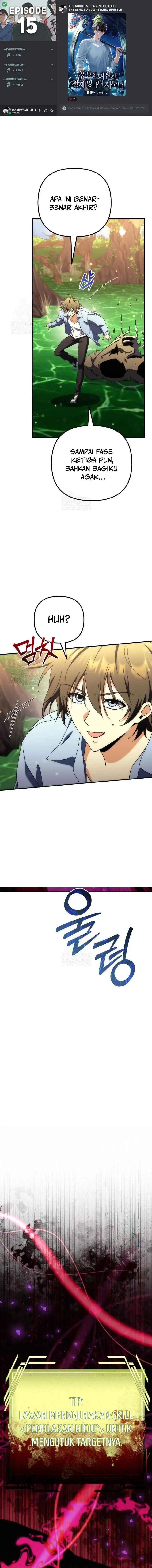The Rebellious Apostle of the Harvest Goddess Chapter 15 Bahasa Indonesia