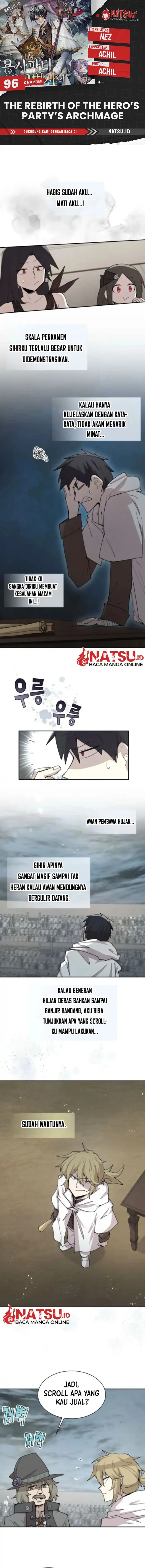 The Rebirth of the Hero’s Party’s Archmage chapter 96
