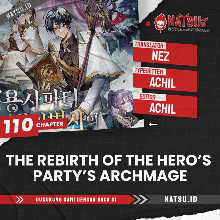 The Rebirth of the Hero’s Party’s Archmage Chapter 110 Bahasa Indonesia