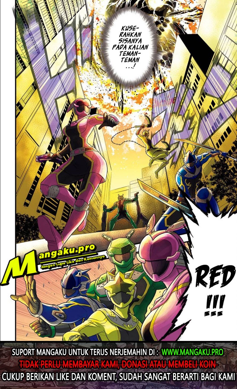 The Red Ranger Becomes an Adventurer in Another World chapter 1
