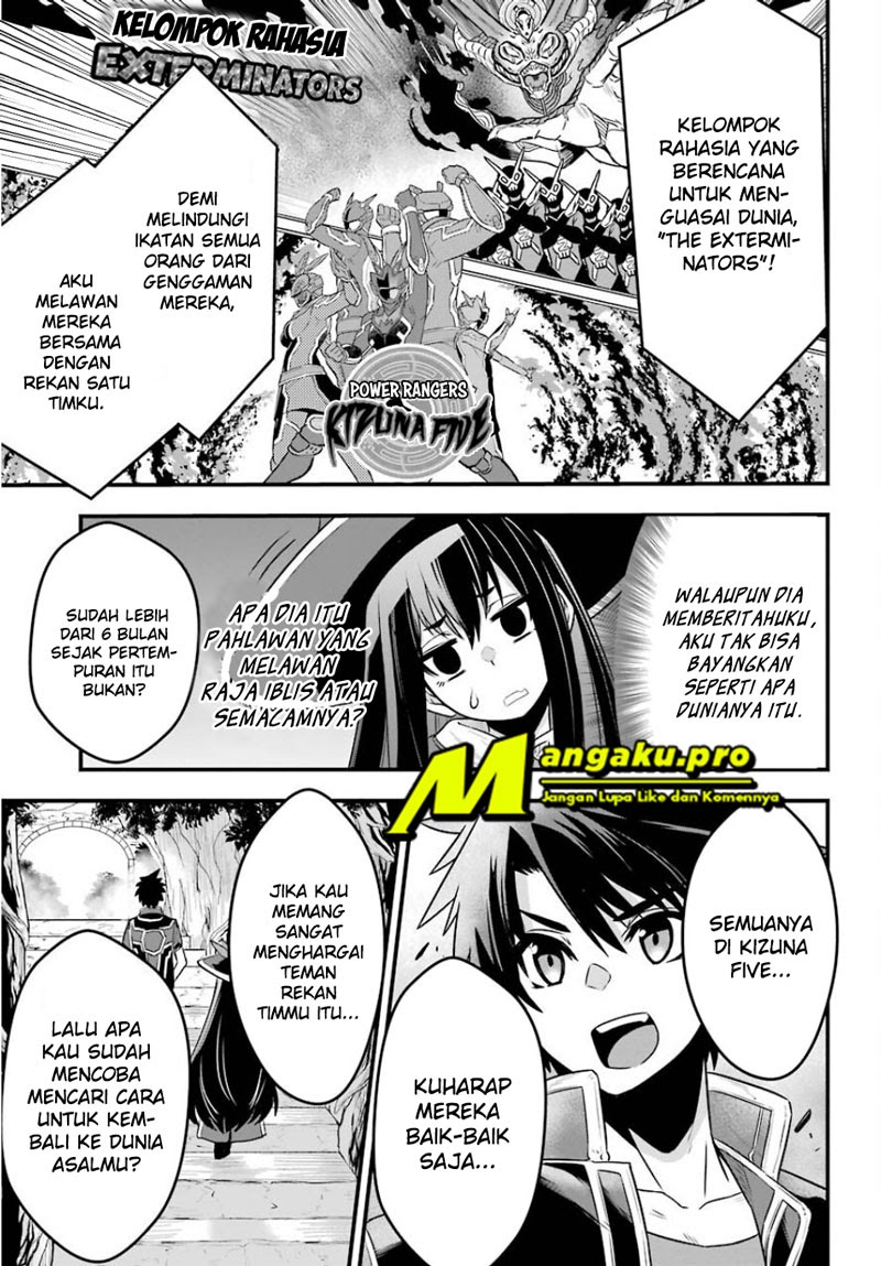 The Red Ranger Becomes an Adventurer in Another World Chapter 01.2 Bahasa Indonesia