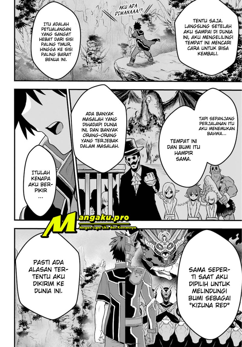 The Red Ranger Becomes an Adventurer in Another World Chapter 01.2 Bahasa Indonesia