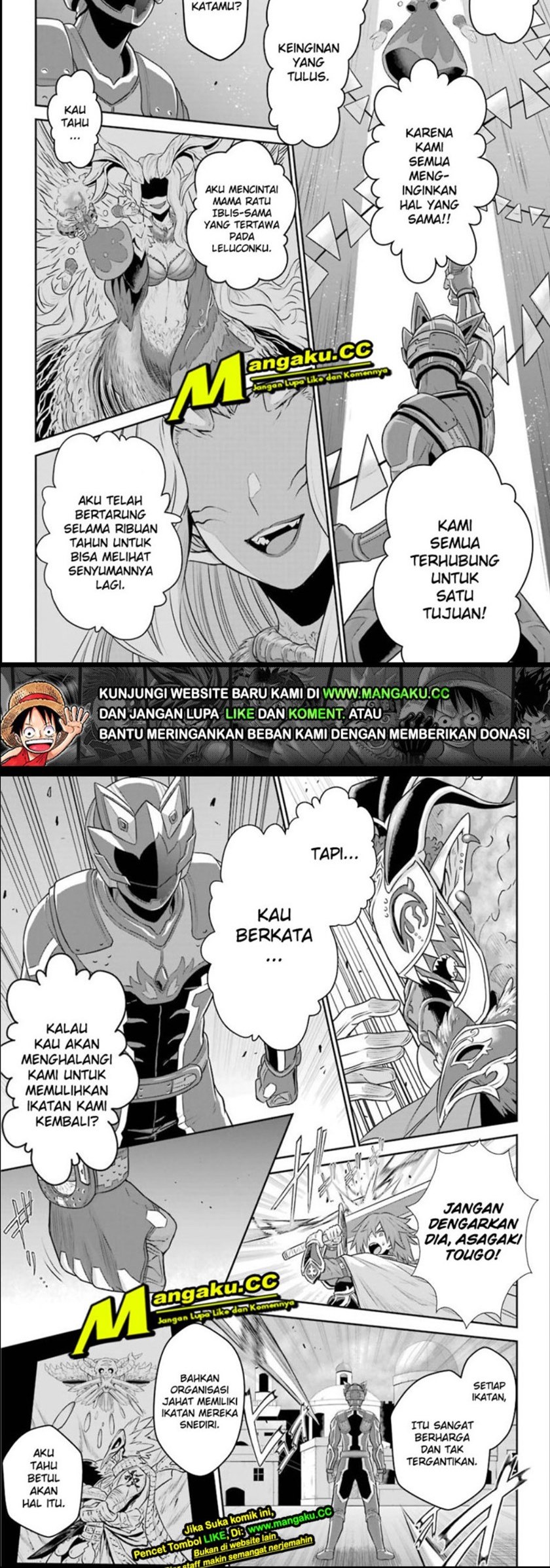 The Red Ranger Becomes an Adventurer in Another World Chapter 06 Bahasa Indonesia