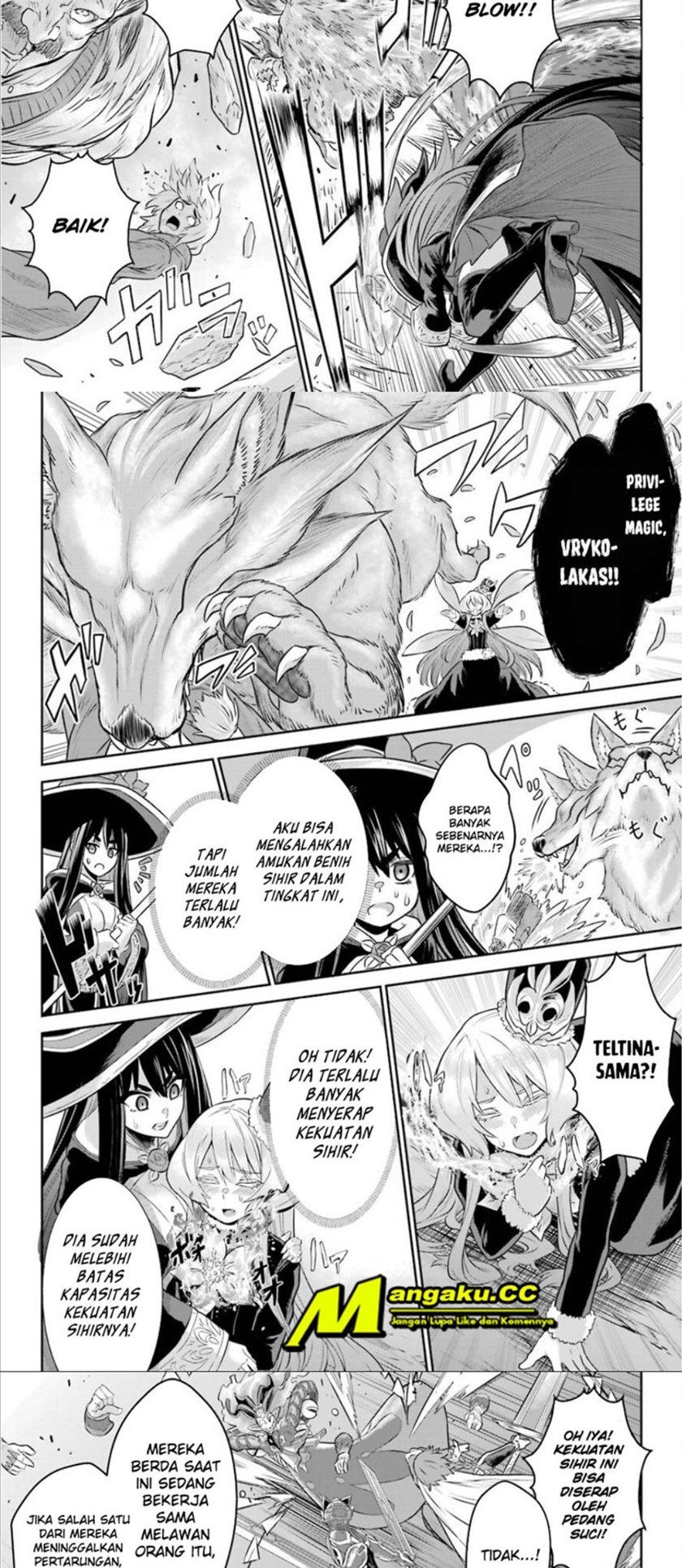 The Red Ranger Becomes an Adventurer in Another World Chapter 06 Bahasa Indonesia