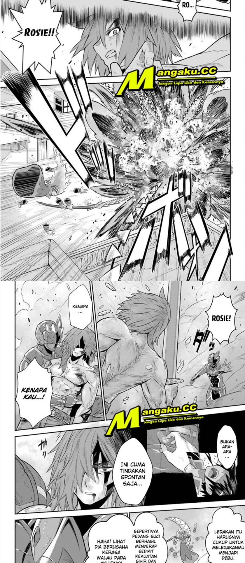 The Red Ranger Becomes an Adventurer in Another World Chapter 06 Bahasa Indonesia