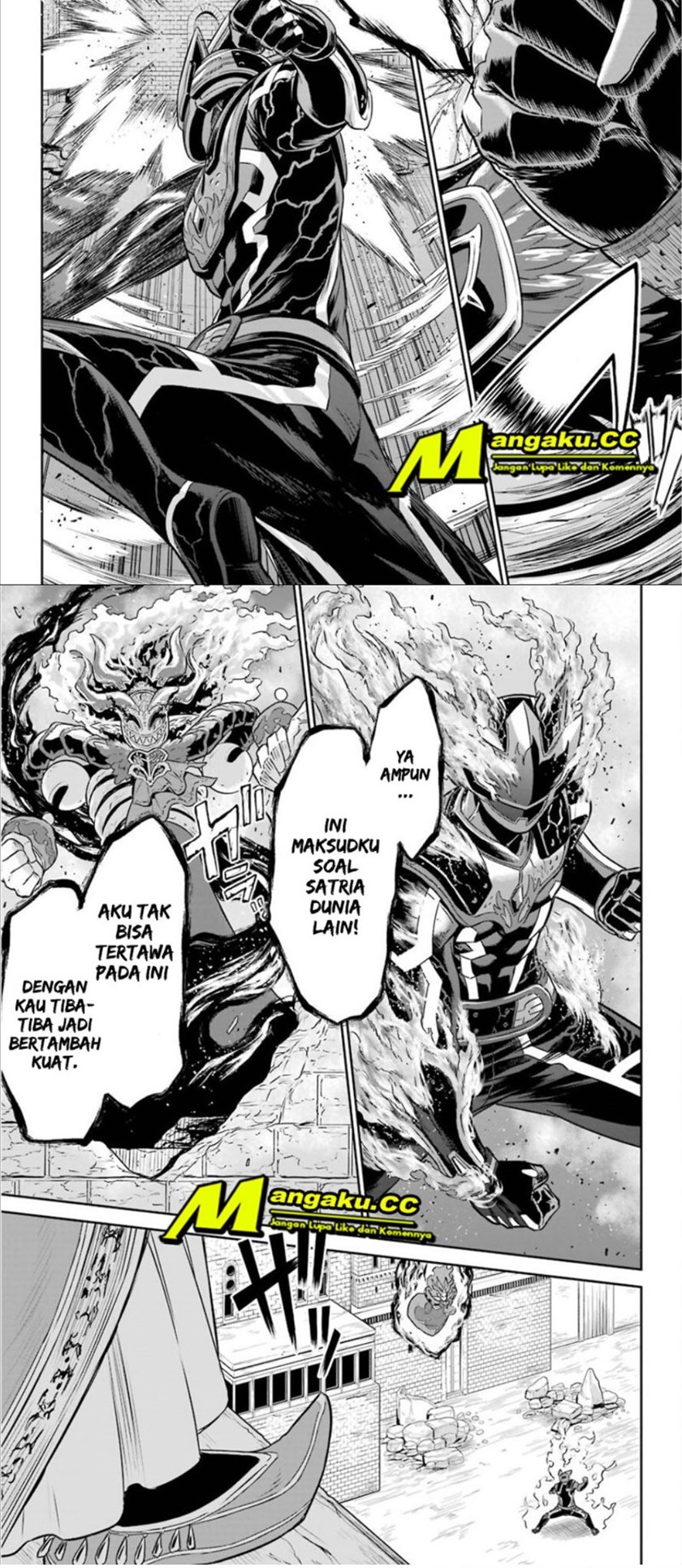 The Red Ranger Becomes an Adventurer in Another World Chapter 06 Bahasa Indonesia