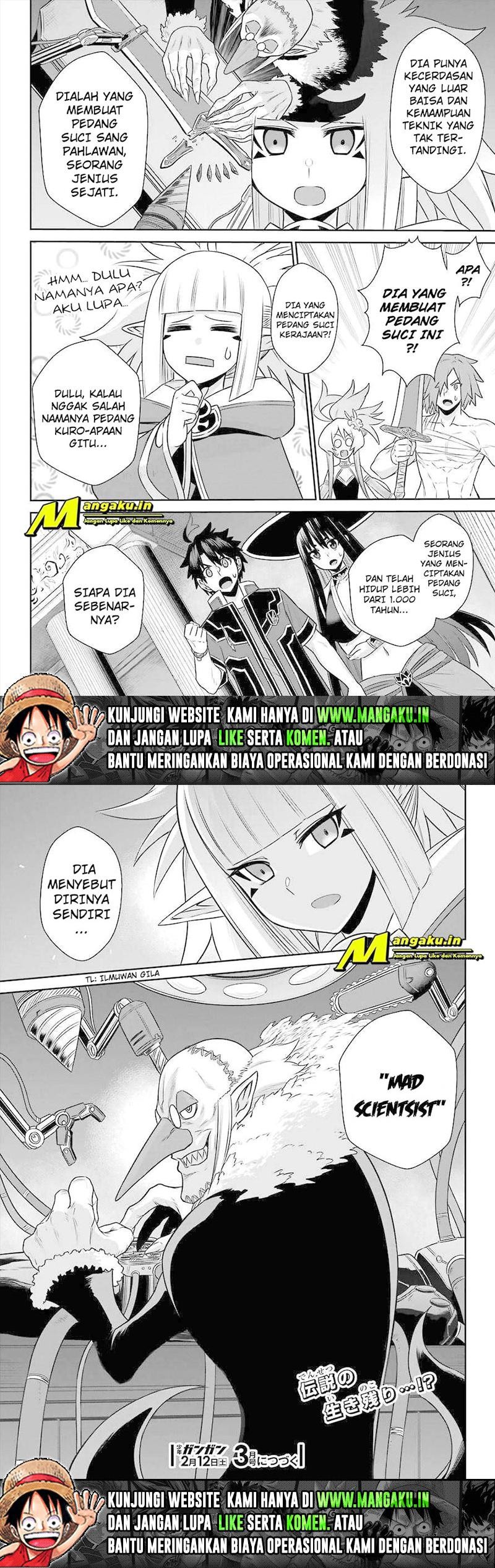 The Red Ranger Becomes an Adventurer in Another World Chapter 15.1 Bahasa Indonesia