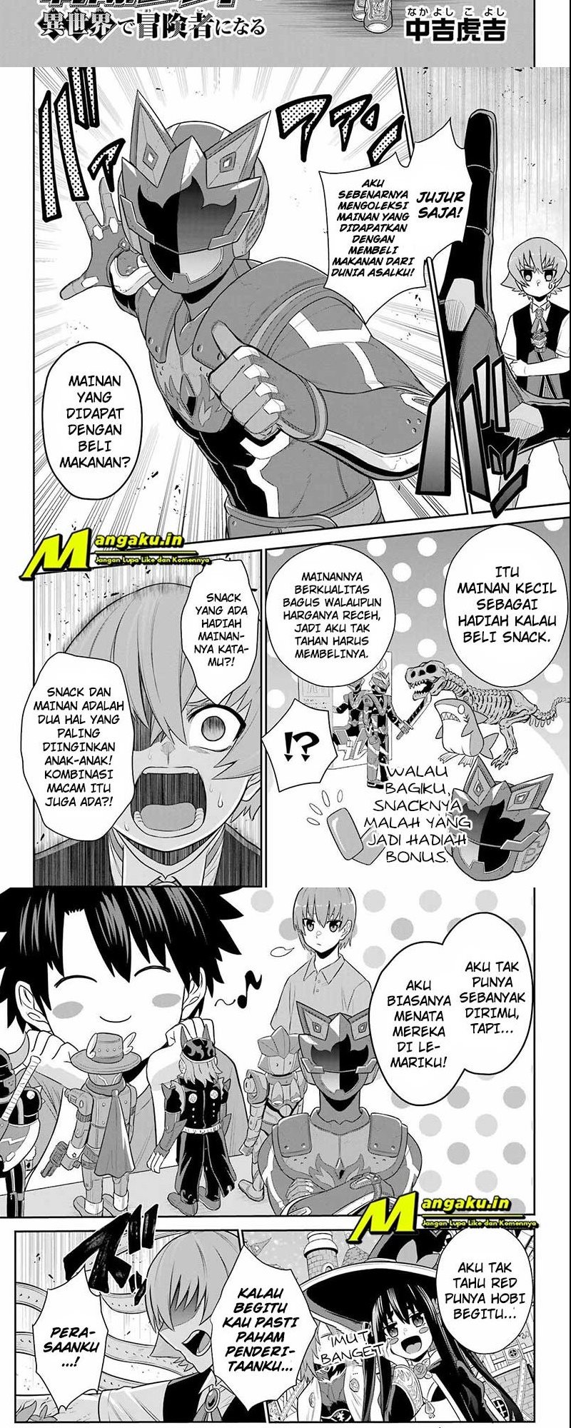 The Red Ranger Becomes an Adventurer in Another World chapter 21