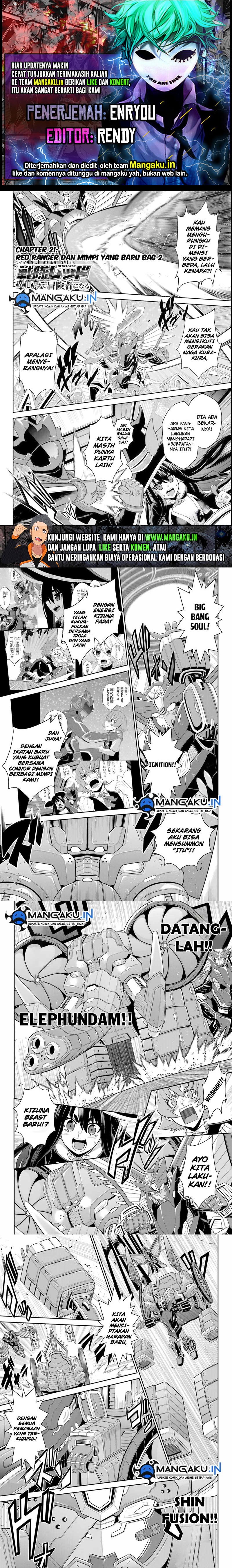 The Red Ranger Becomes an Adventurer in Another World chapter 21