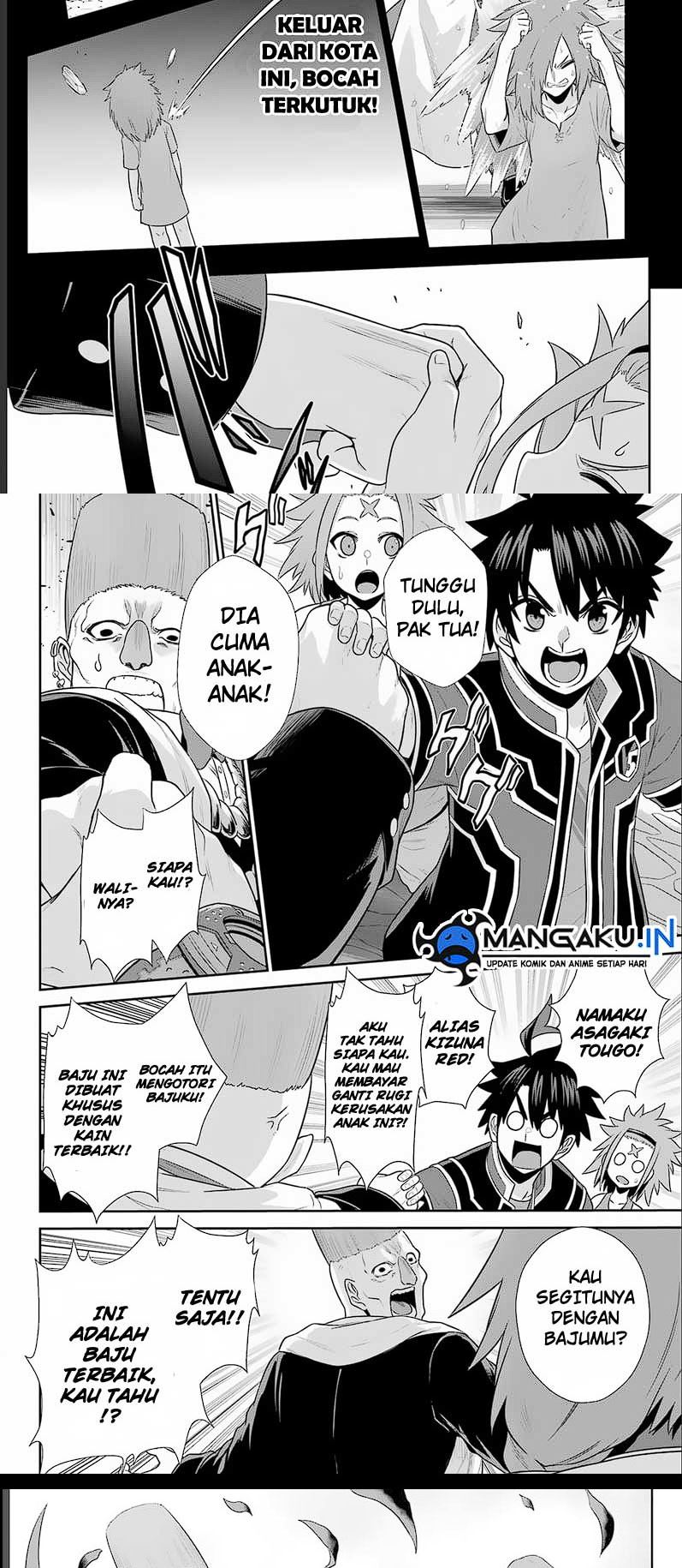 The Red Ranger Becomes an Adventurer in Another World Chapter 22.1 Bahasa Indonesia