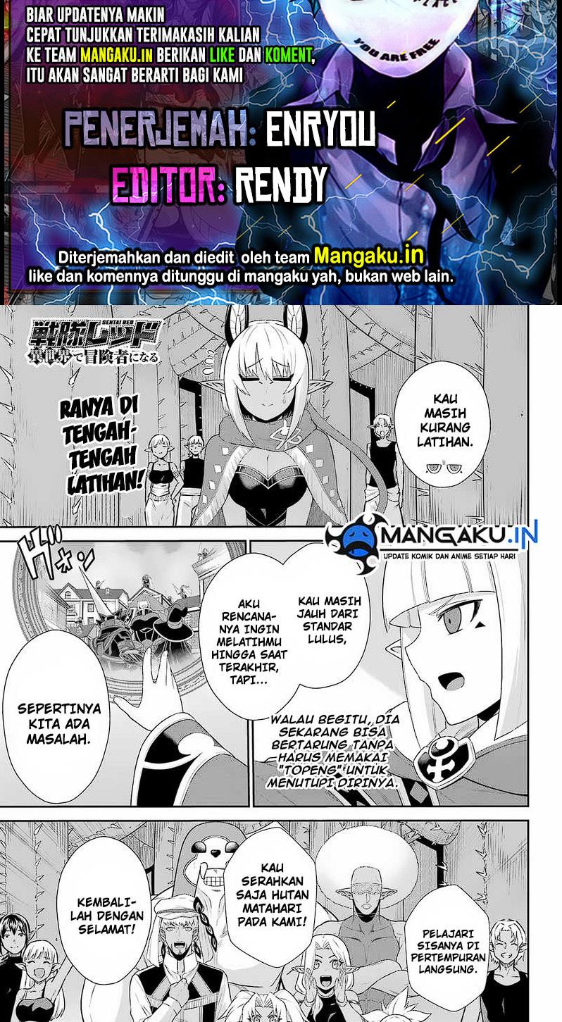 The Red Ranger Becomes an Adventurer in Another World Chapter 26.1 Bahasa Indonesia