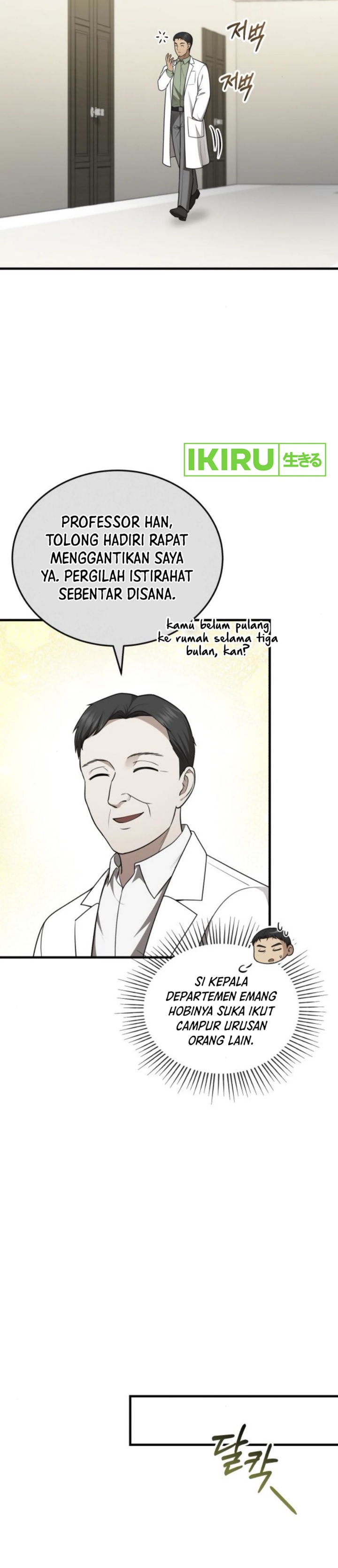 The Regressed Doctor Just Wanted to Live Quietly Chapter 35 Bahasa Indonesia