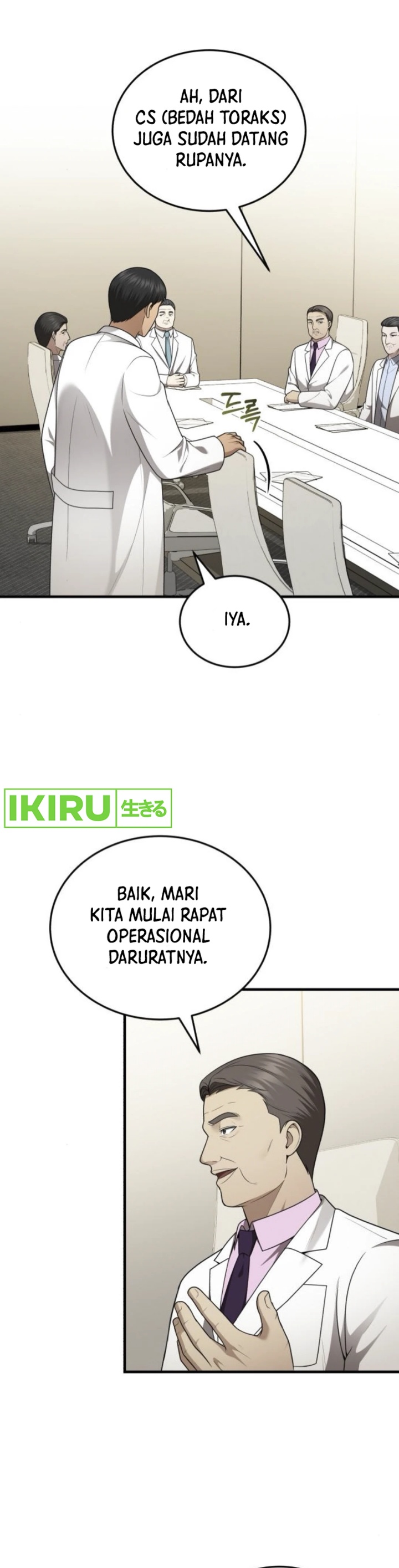 The Regressed Doctor Just Wanted to Live Quietly Chapter 35 Bahasa Indonesia
