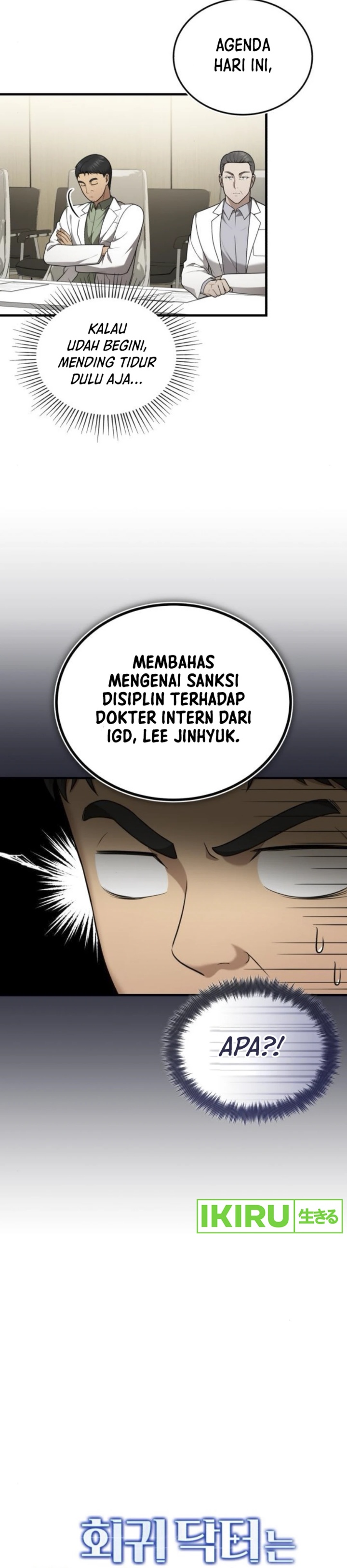 The Regressed Doctor Just Wanted to Live Quietly Chapter 35 Bahasa Indonesia