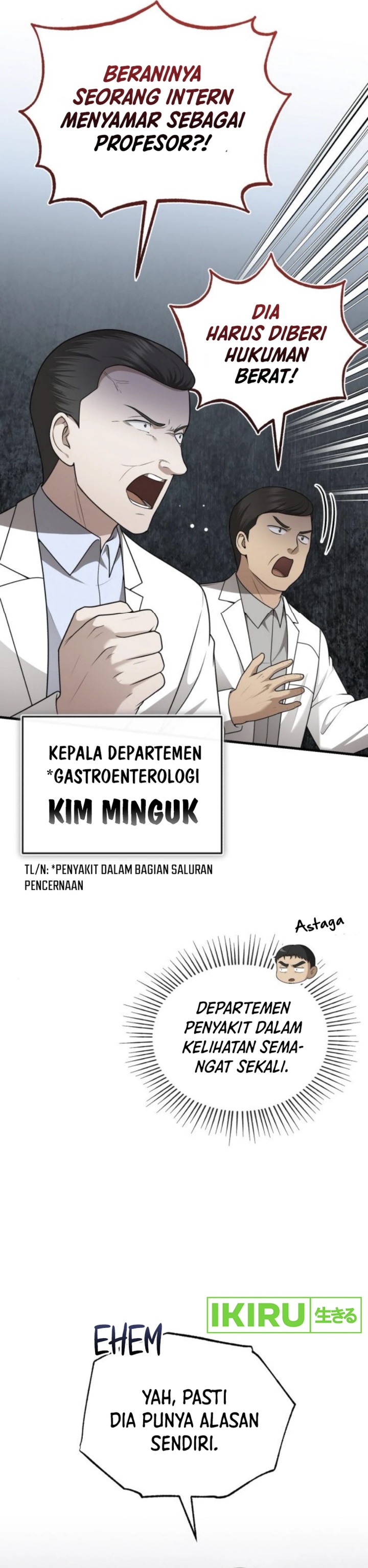 The Regressed Doctor Just Wanted to Live Quietly Chapter 35 Bahasa Indonesia