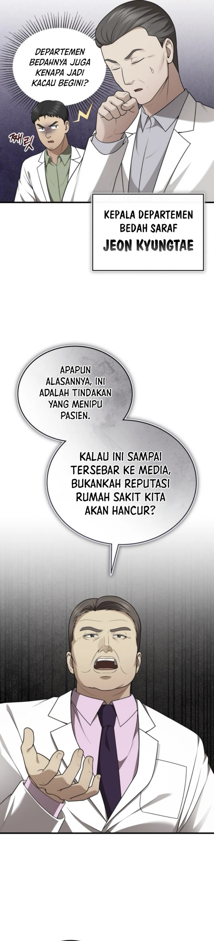 The Regressed Doctor Just Wanted to Live Quietly Chapter 35 Bahasa Indonesia