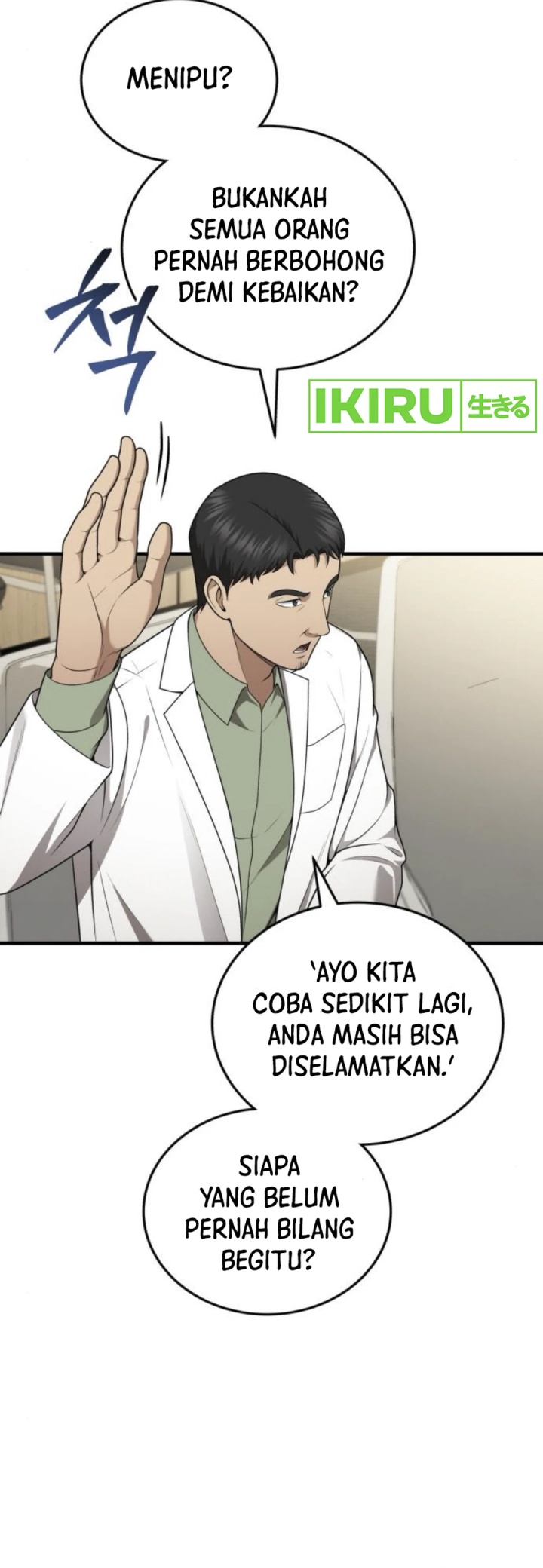 The Regressed Doctor Just Wanted to Live Quietly Chapter 35 Bahasa Indonesia