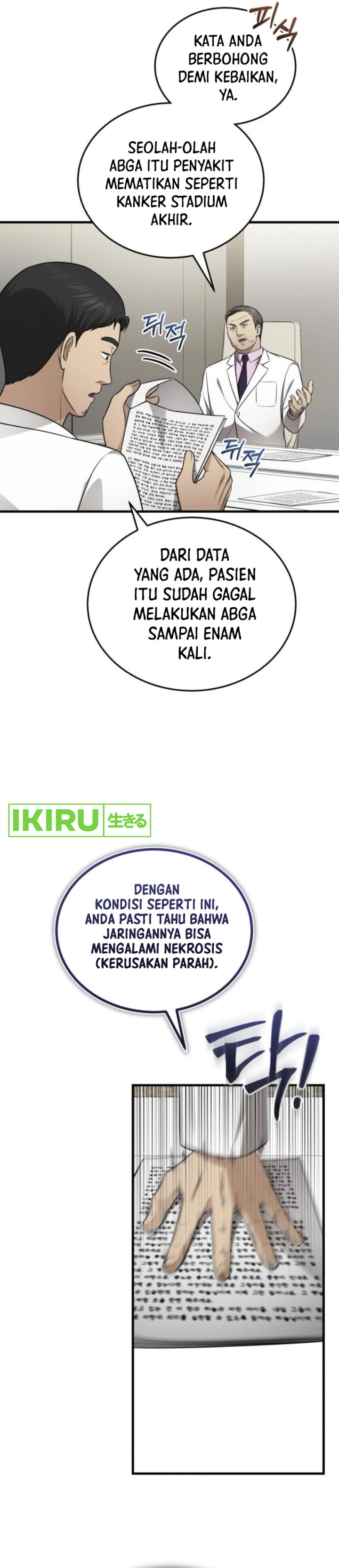 The Regressed Doctor Just Wanted to Live Quietly Chapter 35 Bahasa Indonesia